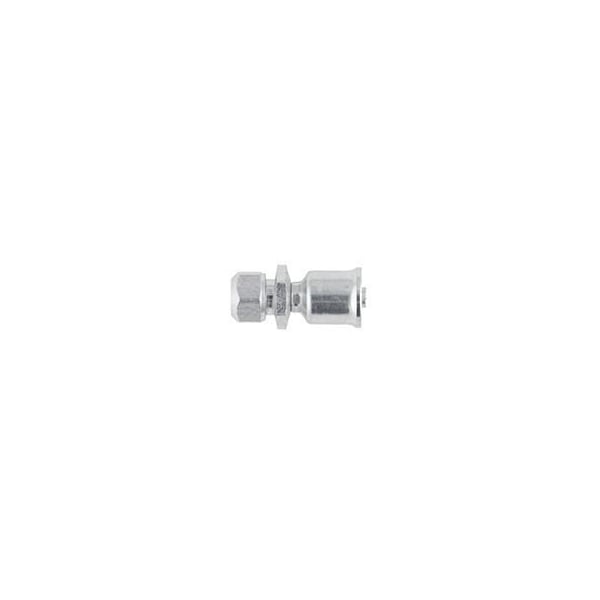Parker 26 Series, Male Refrigerant Tube Mender with Nut and Ferrule, -8 Tube, 13/32 in. Hose, Steel 1T126-8-8 - main